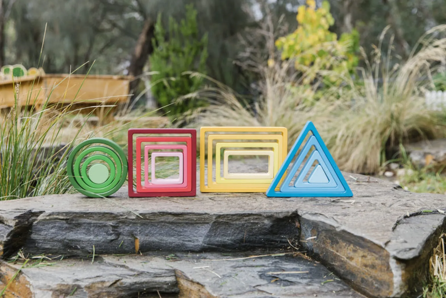 The Freckled Frog Stacking Rainbows