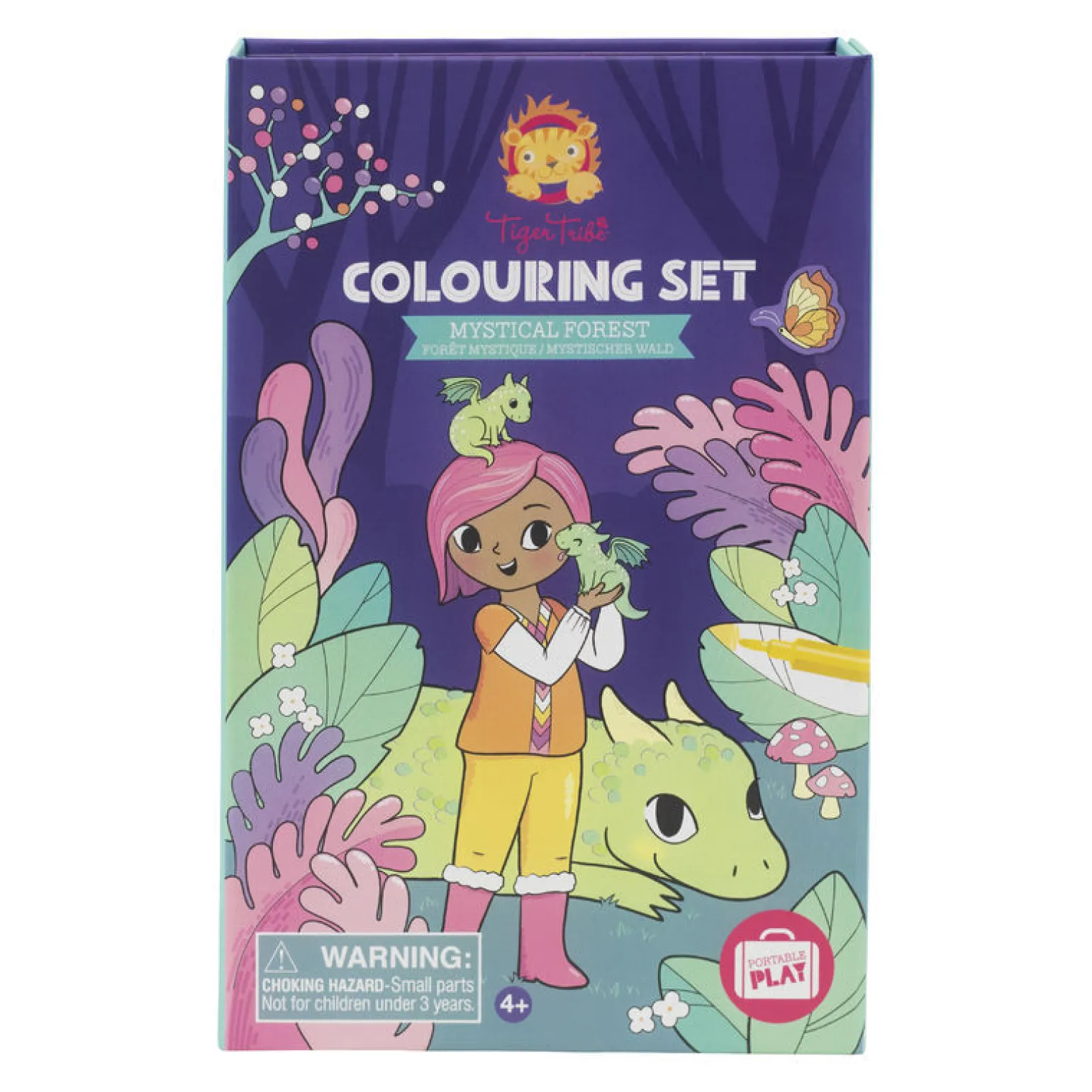 Tiger Tribe - Coloring Set Mystic Forest