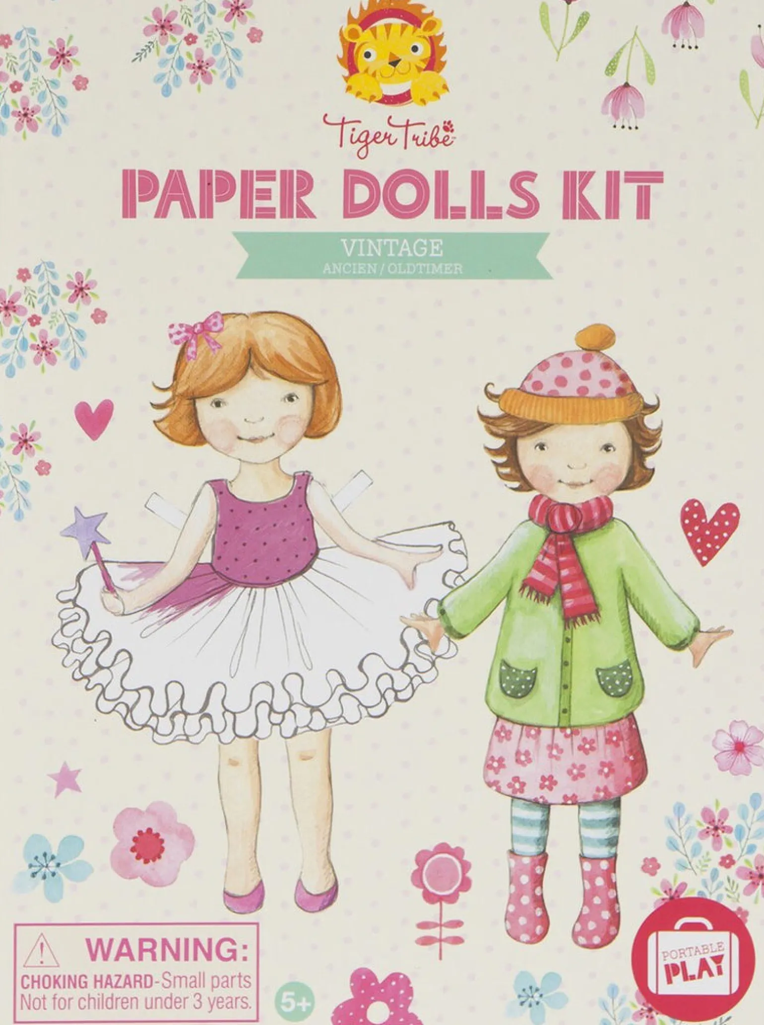 Tiger Tribe - Paper Doll Set