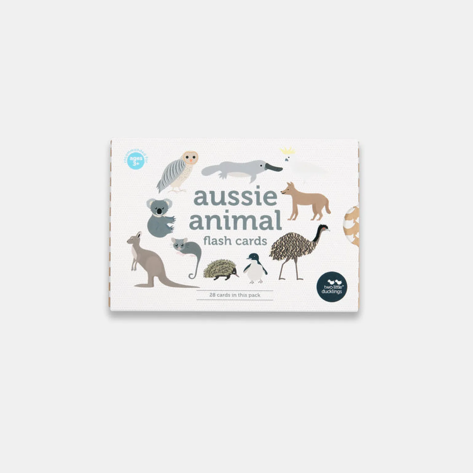 Two Little Ducklings - Aussie Animal Flash Cards