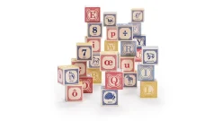 Uncle Goose - French Blocks Box 28 In Wood