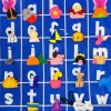 Wall Hanging Alphabet, Felt