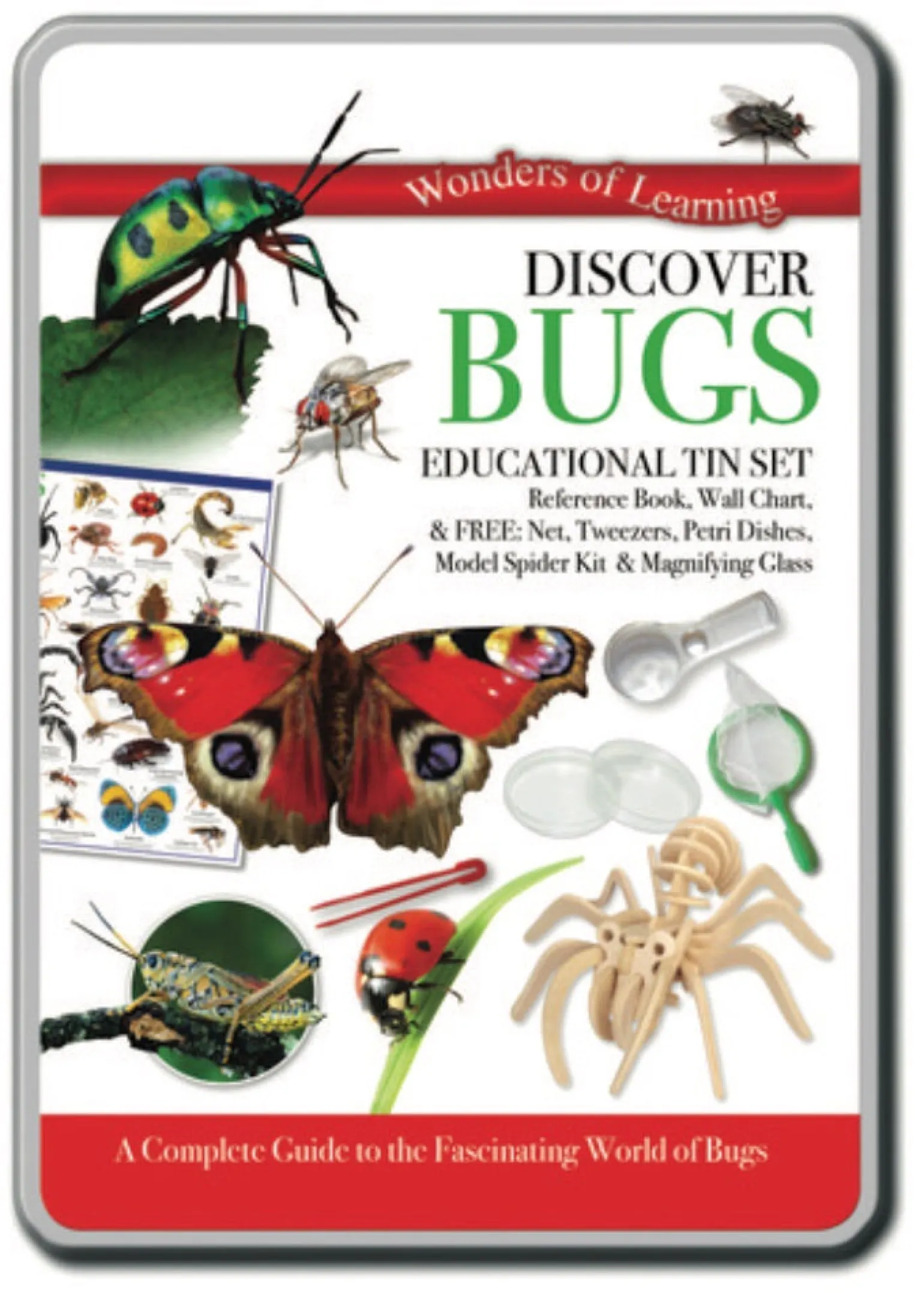 Wonders Of Learning - Discover Bugs Tin Set