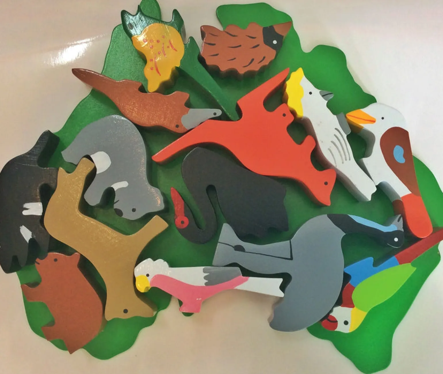 Wooden Aussie Animals