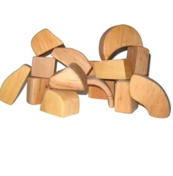 Wooden Blocks - Spiel & Holz Waldorf Natural 15 Pcs In Wood