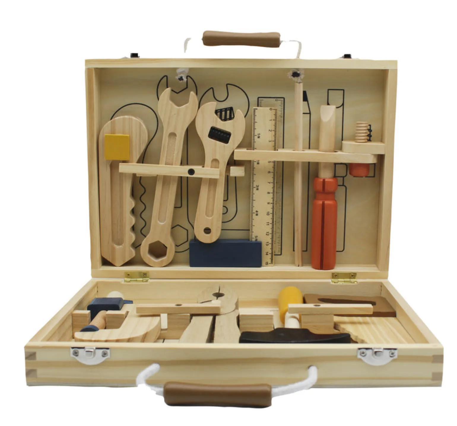 Wooden Tool Box
